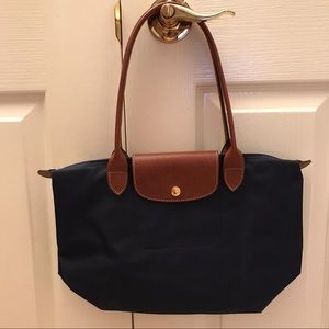 Longchamp Small Le Pliage Nylon Shoulder Tote